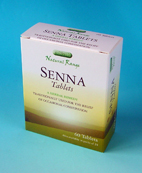 Senna Tablets carton 60 blister pack